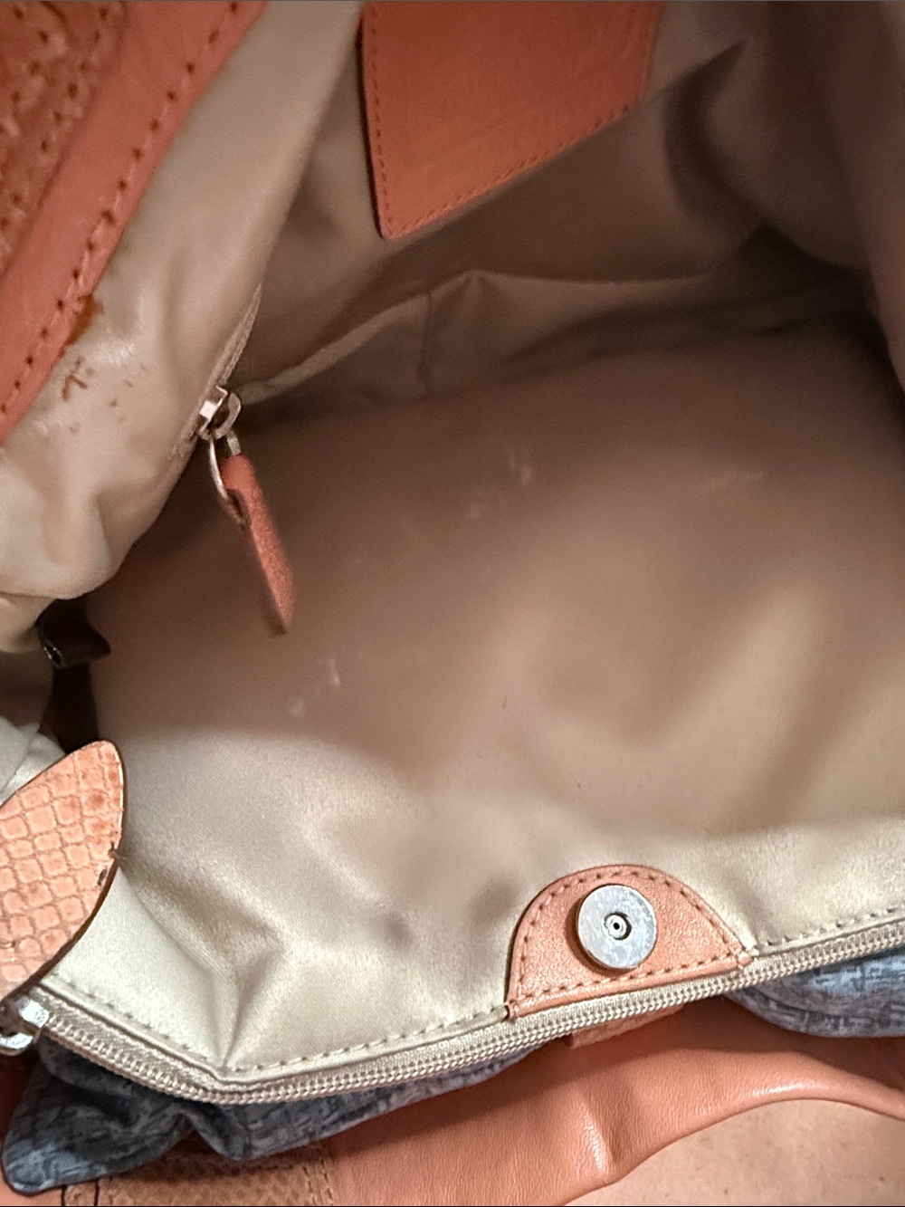 Coach Penelope Carryall Satchel Leather Shoulder Tote - Picture 15 of 17